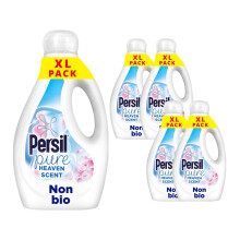 Persil Ultimate Non Bio Liquid Detergent 1.485L Pure Heaven Scent 275 Wash, 5Pk