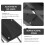 guitar performance pedal for home practice, iron footstool, black 5
