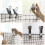 Hanging Clips Drying Clips Silver 12pcs 4.7x1.4in 6