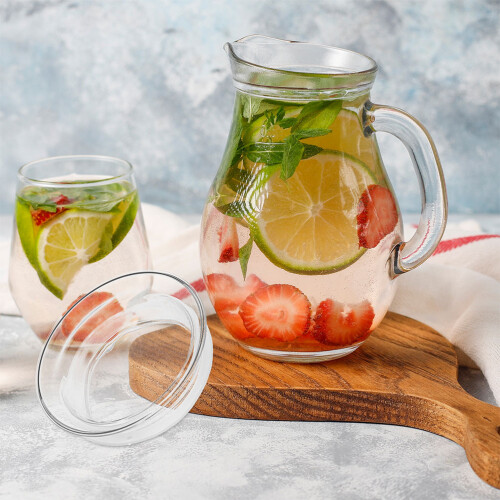 4Pièces Couvercles Blancs En Verre Silicone Étanches Pour 2