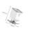 1Pc Punch-Free Grey Plastic Kitchen Hanging Box Rotating Hook Storage 2