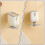 1Pc Punch-Free Grey Plastic Kitchen Hanging Box Rotating Hook Storage 3