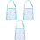 3Pcs Shell Mesh Bag Beach Storage Bag with Adjustable Strap 2