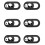18Pcs Phone Webcam Covers Black Durable Privacy Patch Easy Install 2