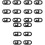 18Pcs Phone Webcam Covers Black Durable Privacy Patch Easy Install 3