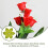 50 Pcs Artificial Flower Receptacles Diy For Flowers Making 6