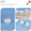 15Pcs Clear Glass Cream Bottles Practical Cosmetic Storage Containers 6
