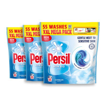 Persil Non Bio Laundry Detergent Capsules fast-dissolving Pods 165 W, 3 Pack