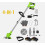 4-in-1 Cordless Grass Trimmer Set Green 1