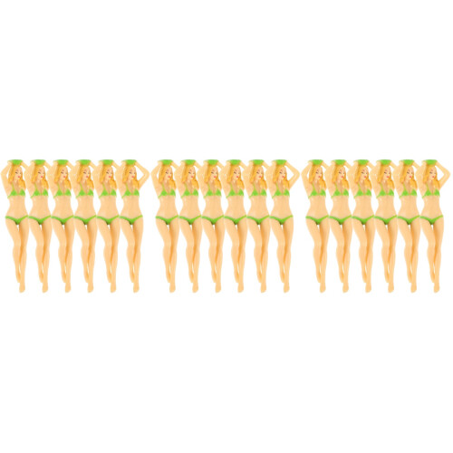 18Pcs Assorted Color Plastic Golf Tees Tall Durable Golf Ball Holders 2