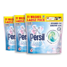Persil Ultimate Non Bio Laundry Capsules Pure Heaven Scent 93 Washes, 3 pack