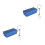 2St Creatieve Basketbal Sleutelhanger Met Gloeiend Effect Assorti 2
