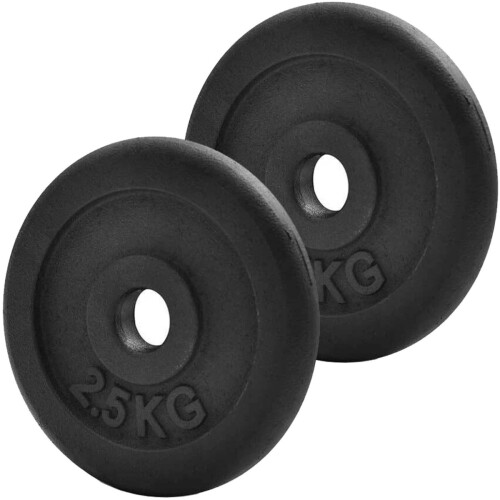 Komodo (2 x 2.5kg) Pair of Iron Weight Plates