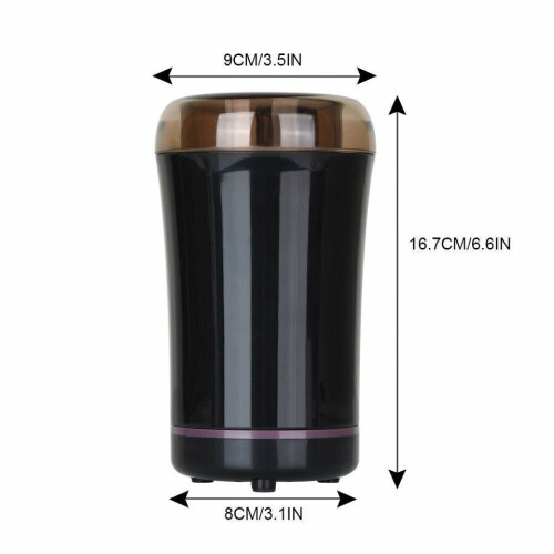 Electric Coffee Grinder Grinding Milling Bean Nut Spice Matte Blade Blender UK 1