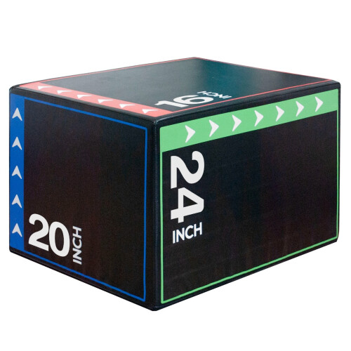 Komodo Plyometric Jump Box - 16" / 20" / 24"