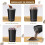 Electric Coffee Grinder Grinding Milling Bean Nut Spice Matte Blade Blender UK 10