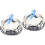 2Pcs Multi-Use Kitchen Garlic and Egg Storage Basket Rustproof Iron 3