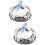 2Pcs Multi-Use Kitchen Garlic and Egg Storage Basket Rustproof Iron 6