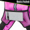 Komodo (Pink, 8kg) Neoprene Weighted Vest 5