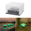 Solar-Glasblock hellgrün 600mAh 67x67x52mm 12