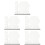 5St Duurzaam Wit Frame Graduation Tafelornament 5