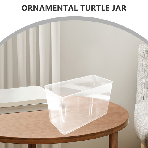 Plastic Schildpaddoos 29,95x18,16x14,96cm Mini Aquarium Habitat 2