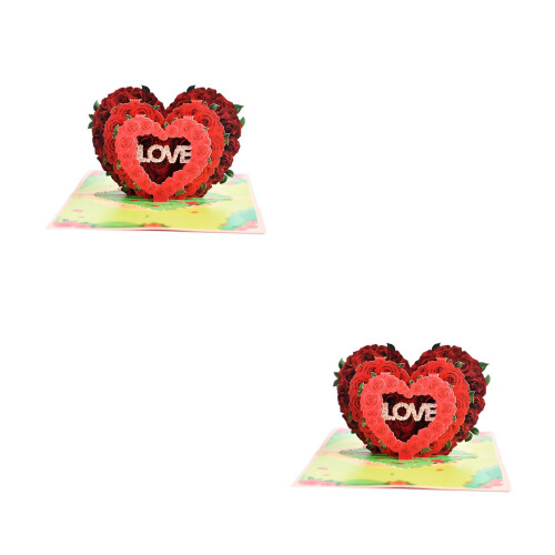 2Sets Gekleurde Kaarten Voor Feest En Liefdevolle 2