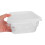 Plastic Voedselopslagemmer Transparant Met Vierkant 4