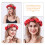 Haarkrans Stof Chic Bruids Hoofdaccessoire 5