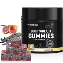 (3pcs) Voedingsgels en -kauwtabletten Gold Shilajit Gummies 30 stuks voor mannen en vrouwen