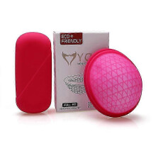 (L, Red) Reusable Menstrual Disc,menstrual Cup,soft Period Disc For Women Designed With Flexible,silicone Period