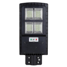 (Black) 90W Super Luminosi Lampioni Solari Impermeabili Faro a LED per Parcheggio Luci a LED con Telecomando