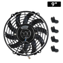 (9 inch) Radiatore di raffreddamento elettrico universale LBQ da 7, 9, 10, 12, 13 e 14 pollici, 12 V, 80 W, sottile,