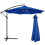 (300cm*8k, Navy blue) Ανταλλακτικό κάλυμμα ομπρέλας κήπου από ύφασμα με τις 1