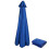 (300cm*6k, Navy blue) Ανταλλακτικό κάλυμμα ομπρέλας κήπου από ύφασμα με τις 1
