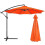 (300cm*8k, Orange) Ανταλλακτικό κάλυμμα ομπρέλας κήπου από ύφασμα με τις 1