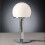 (JP PLUG, Silver Base) Επιτραπέζιο φωτιστικό LED για κομοδίνο Nordic Bedroom Designer Bauhaus 1