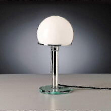 (JP PLUG, Glass Base) Επιτραπέζιο φωτιστικό LED για κομοδίνο Nordic Bedroom Designer Bauhaus