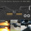 (Turn Signal Light 5) 2x Μοτοσικλέτα LED E Mark Φως Φλας Κεχριμπαρένια Ένδειξη Λειτο 1