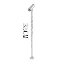 (3000K, Silver 35CM) Faretto LED dimmerabile, lampada da esposizione per gioielli, 20/30/35 cm, lampada da palo, luci da