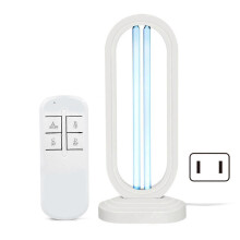 (US plug, White) Λάμπα υπεριώδους όζοντος 38W, κινητή λάμπα χαλαζία-υπερ