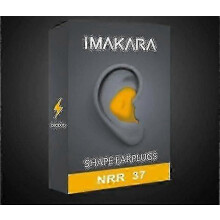 (yellow) Melua vaimentavat korvatulpat, mittatilaustyönä muotoillut korvatulpat, 37dB korkein meluluokitus, uudelleenkäytettävät