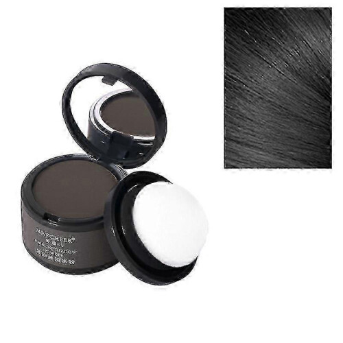 (Silver Black) Πούδρα για ρετούς μαλλιών, καλύμματα μαλλιών για λεπτές τρίχες