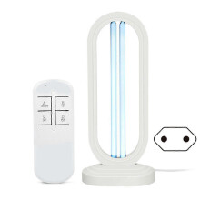 (EU plug, White) Λάμπα υπεριώδους όζοντος 38W, κινητή λάμπα χαλαζία-υπερ