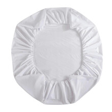 (S, White) Waterproof & Breathable Mattress Protector, Anti-Slip Dustproof with Elastic Band for Twin Full Queen