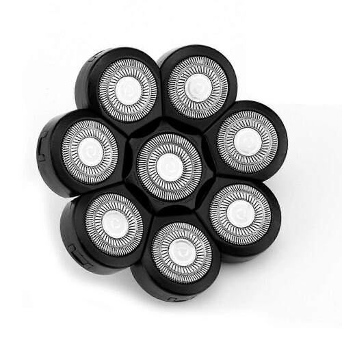 (black 8 blades) Λεπίδα αντικατάστασης ηλεκτρικής ξυριστικής μηχανής