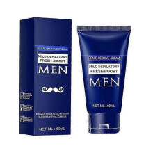 (1pc) Men's Permanent Hair Beard Removal Cream, Permanent Hair Removal Cream for Men