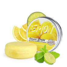 (Lemon) Organiczny szampon w kostce z imbirem, przeciw wypadaniu włosów, mydło, pielęgnacja wzrostu włosów