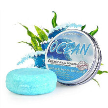 (Seaweed) Organiczny szampon w kostce z imbirem, przeciw wypadaniu włosów, mydło, pielęgnacja wzrostu włosów