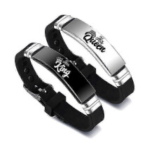 (2) Titanium Steel Silicone Medical Information Bracelet_cp -CN-NEW